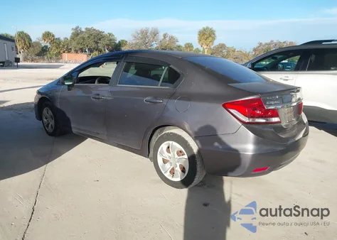 2014 Honda Civic Lx из США, поврежденный, VIN 19XFB2F56EE032324